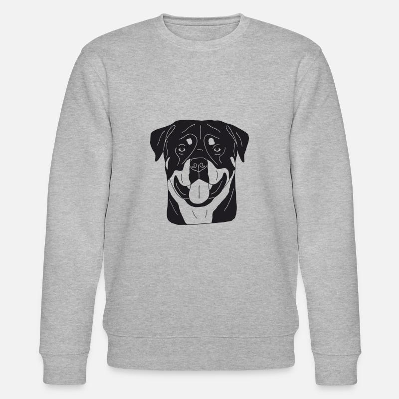 Rottweiler - Stanley/Stella Unisex Bio-Sweatshirt CHANGER  - Grau meliert