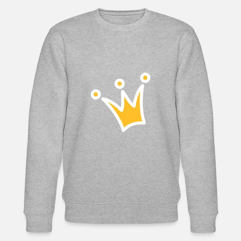 Princesse héritière Princesse héritière - Sweat bio CHANGER Stanley/Stella Unisexe - gris chiné