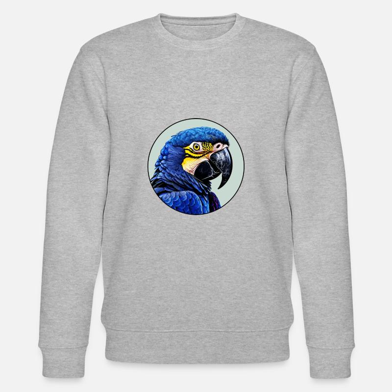 Hyazinth Ara - Stanley/Stella Unisex Bio-Sweatshirt CHANGER  - Grau meliert