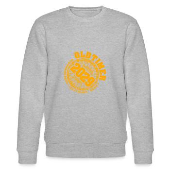 2029 - Stanley/Stella Unisex Bio-Sweatshirt CHANGER  - Grau meliert - Vorne - Nik (191cm) & Marisol (170cm)