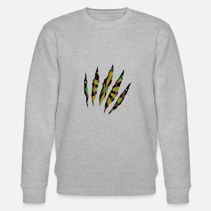 jeu de fléchettes - Sweat bio CHANGER Stanley/Stella Unisexe - gris chiné