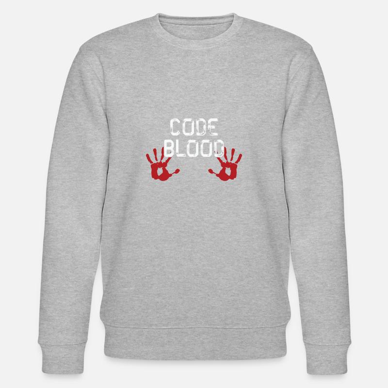 Code Blood ProgramHands - Sweat bio CHANGER Stanley/Stella Unisexe - gris chiné