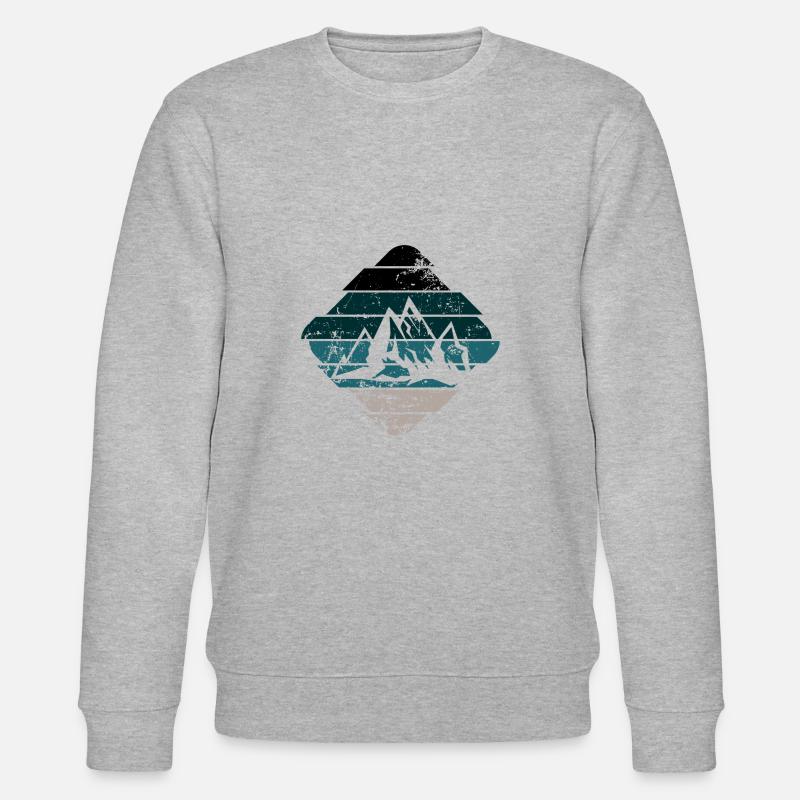 Berg - Stanley/Stella Unisex Bio-Sweatshirt CHANGER  - Grau meliert