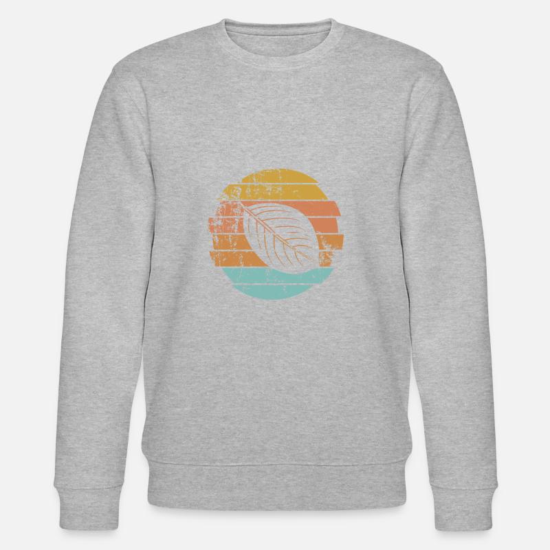 Blatt - Stanley/Stella Unisex Bio-Sweatshirt CHANGER  - Grau meliert