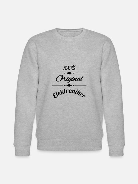Elektroniker - Stanley/Stella Unisex Bio-Sweatshirt CHANGER - Grau meliert