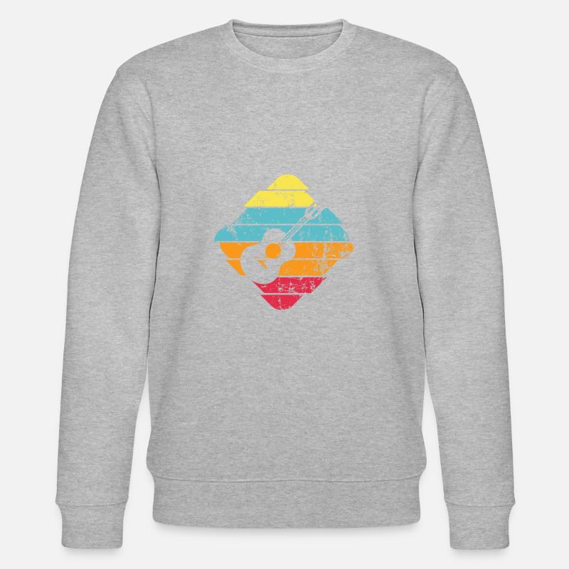 Ukulele - Sweat bio CHANGER Stanley/Stella Unisexe - gris chiné