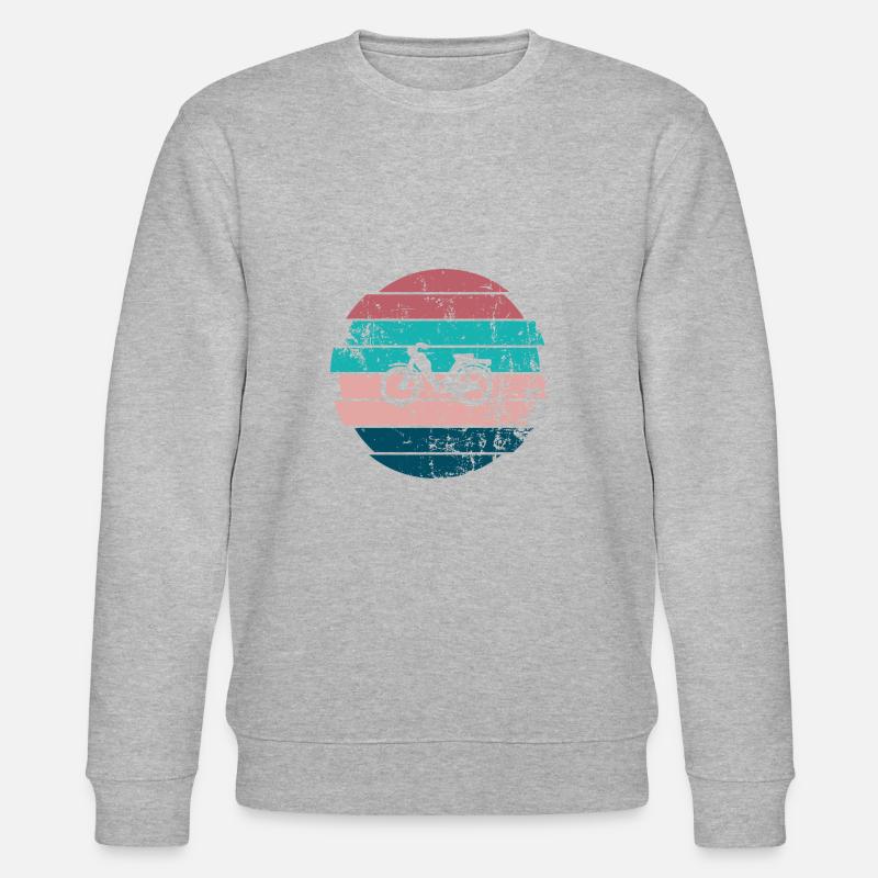 Moped - Stanley/Stella Unisex Bio-Sweatshirt CHANGER  - Grau meliert