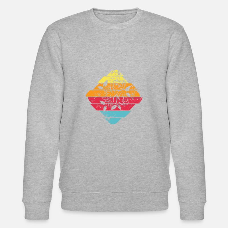 Rose - Sweat bio CHANGER Stanley/Stella Unisexe - gris chiné