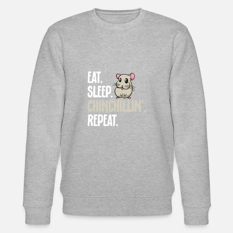 Chinchilla - Stanley/Stella Unisex Bio-Sweatshirt CHANGER  - Grau meliert