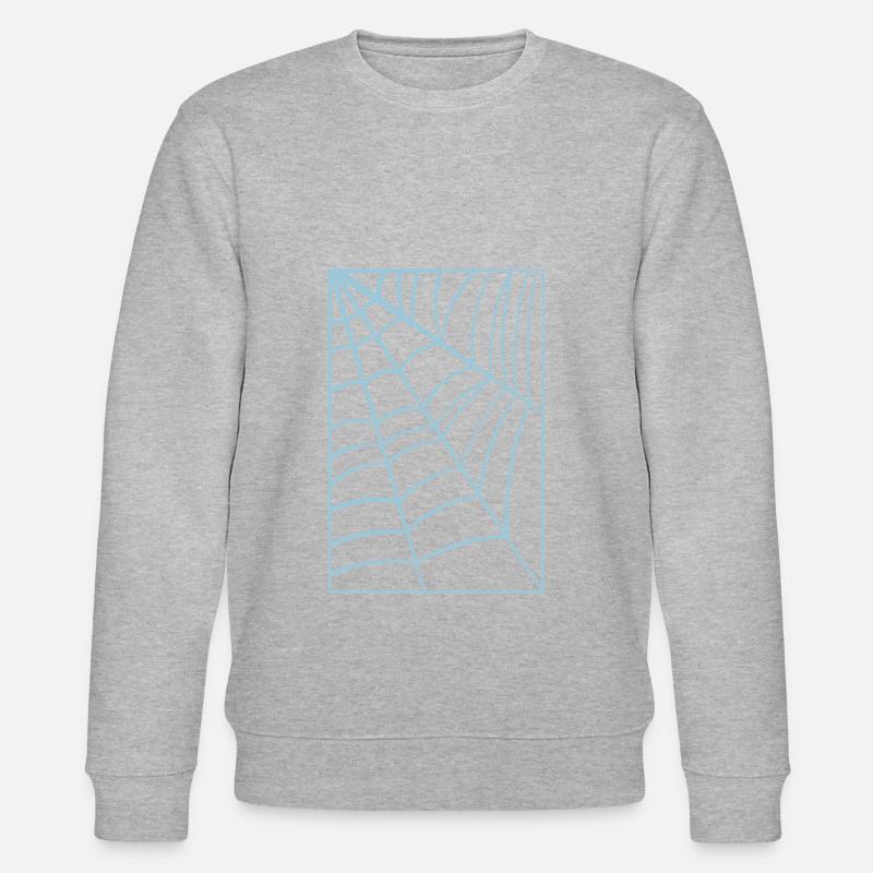 Spiderweb - Stanley/Stella Unisex Bio-Sweatshirt CHANGER  - Grau meliert