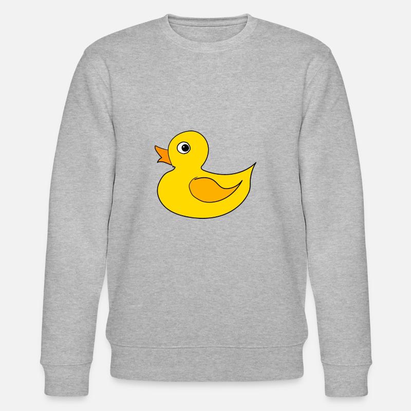 Canard Canard Grinchet Quak - Sweat bio CHANGER Stanley/Stella Unisexe - gris chiné