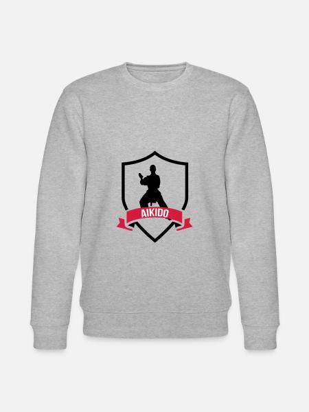 Aikido - Stanley/Stella CHANGER Unisex Organic Sweatshirt - heather grey