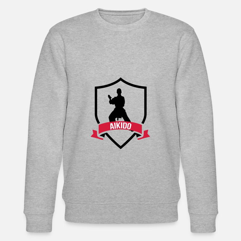 Aikido - Stanley/Stella Unisex Bio-Sweatshirt CHANGER  - Grau meliert