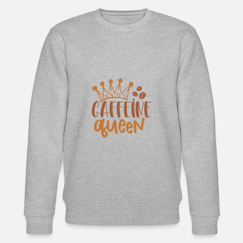 Kaffee-Geschenkidee - Stanley/Stella Unisex Bio-Sweatshirt CHANGER  - Grau meliert