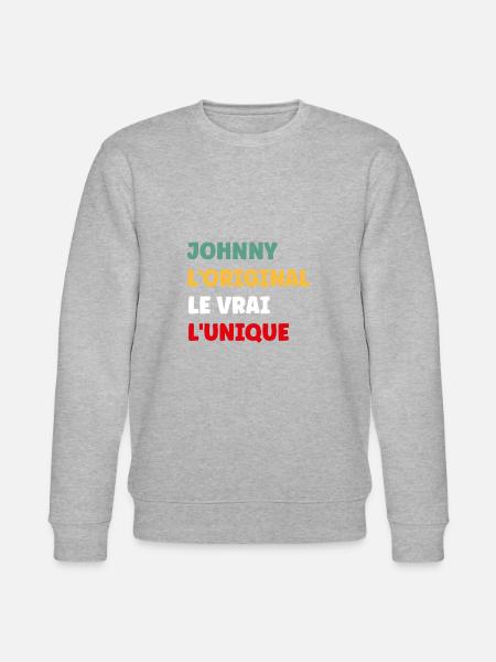 Johnny - Sweat bio CHANGER Stanley/Stella Unisexe - gris chiné