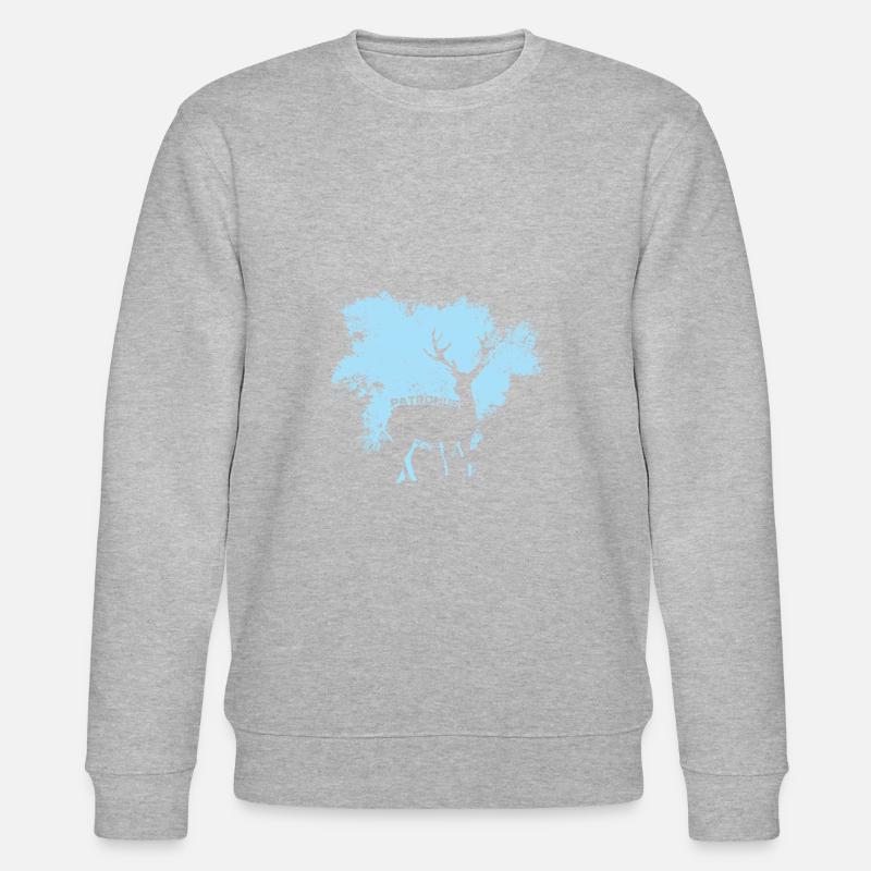 Cerf - Sweat bio CHANGER Stanley/Stella Unisexe - gris chiné