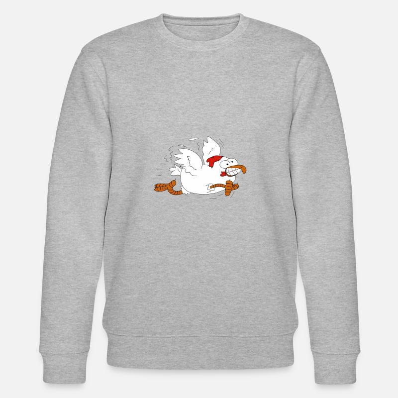 Kücken - Stanley/Stella Unisex Bio-Sweatshirt CHANGER  - Grau meliert