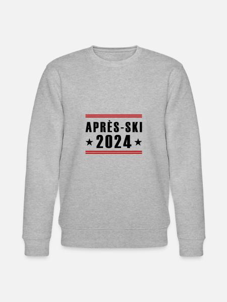 Après Ski 2024 - Stanley/Stella CHANGER Unisex Organic Sweatshirt - heather grey