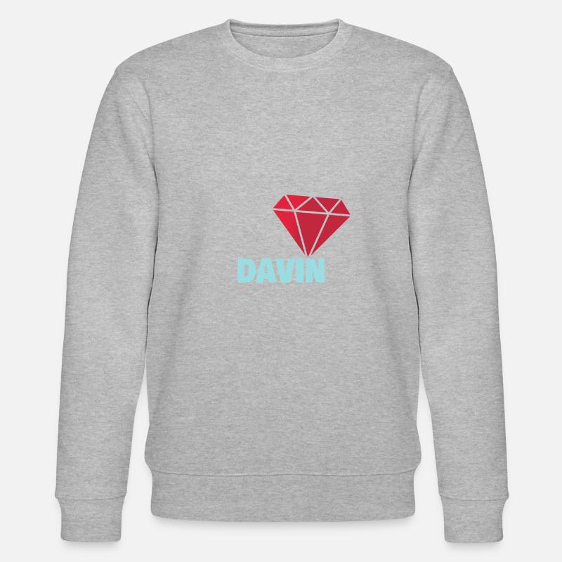 Geschenk für Davin - Stanley/Stella Unisex Bio-Sweatshirt CHANGER  - undefined
