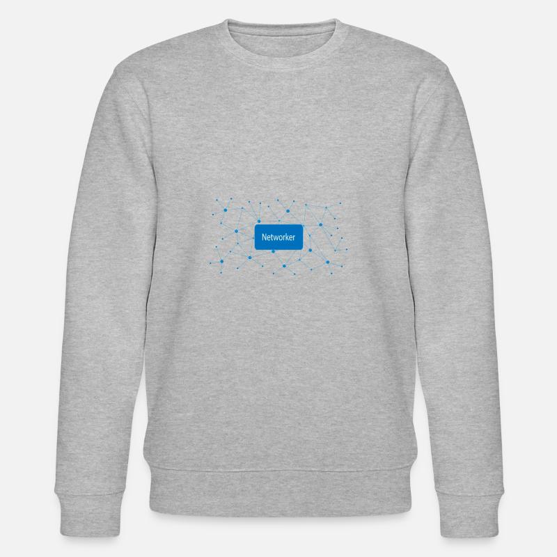Networker - Stanley/Stella Unisex Bio-Sweatshirt CHANGER  - Grau meliert
