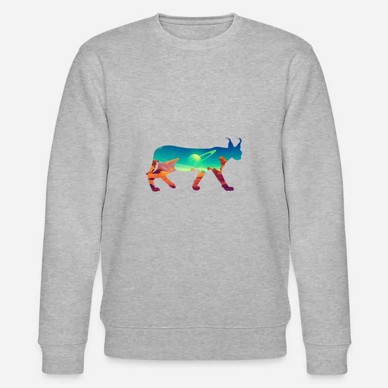 Karakal - Stanley/Stella Unisex Bio-Sweatshirt CHANGER  - Grau meliert