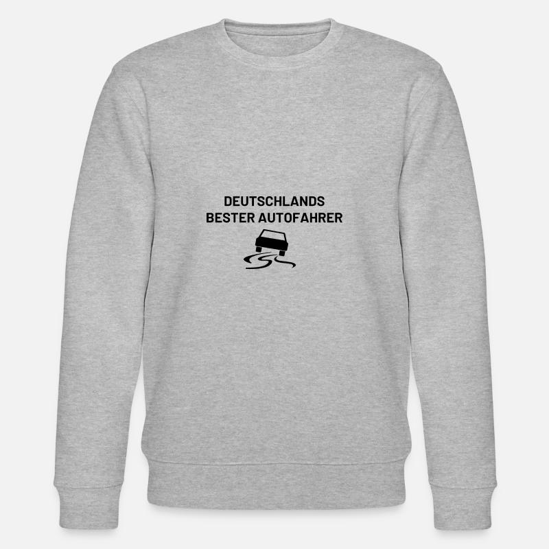Deutschlands bester Autofahrer - Stanley/Stella Unisex Bio-Sweatshirt CHANGER  - Grau meliert