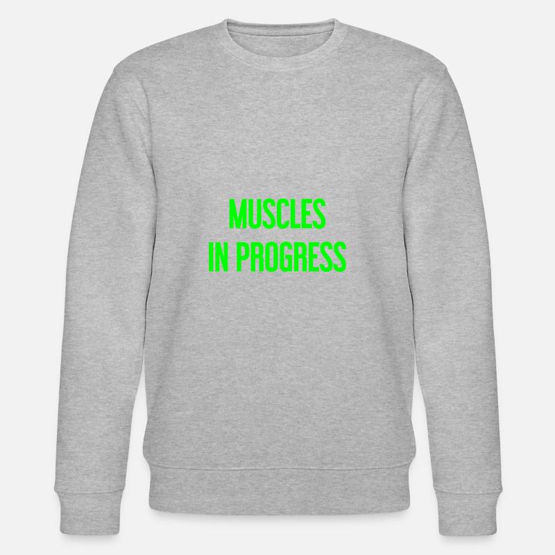 Muscles en progression - Sweat bio CHANGER Stanley/Stella Unisexe - gris chiné