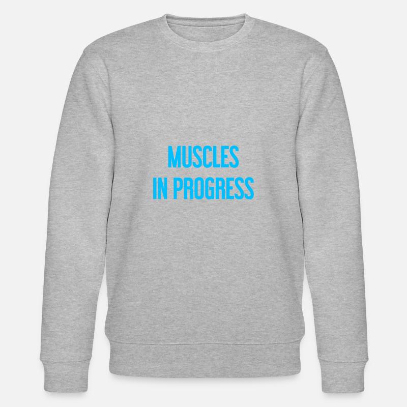 Muscles en progression - Sweat bio CHANGER Stanley/Stella Unisexe - gris chiné