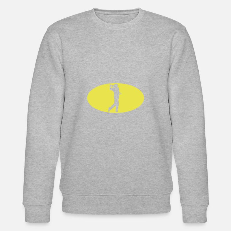 golf logo bat - Sweat bio CHANGER Stanley/Stella Unisexe - gris chiné