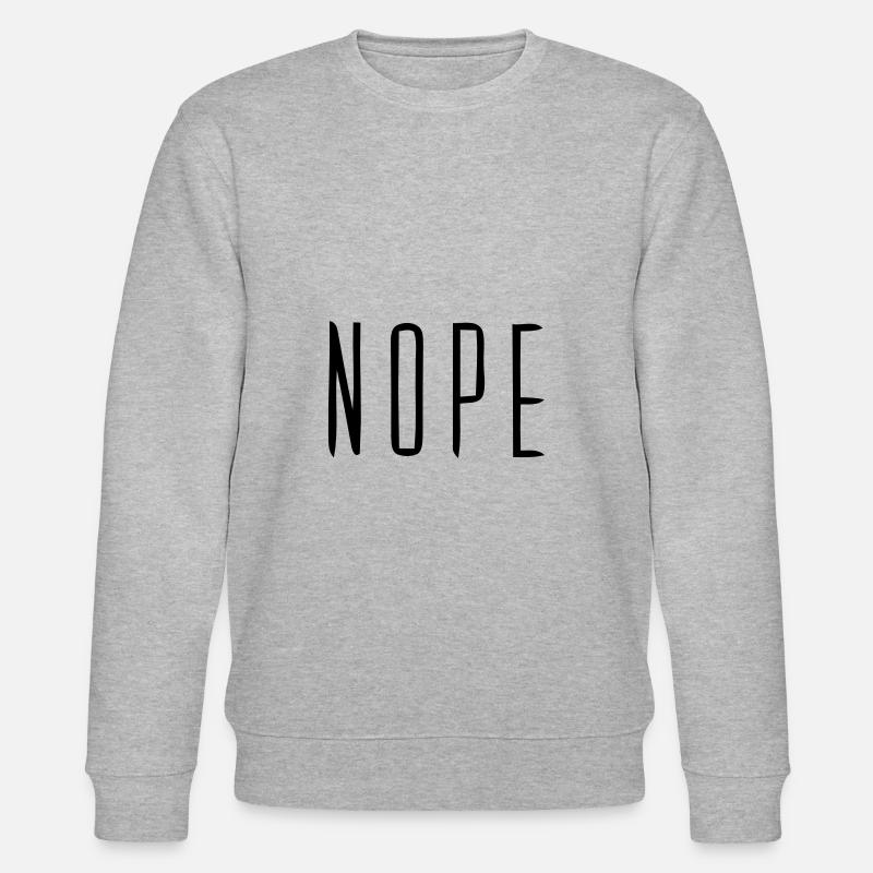 Pas de paroles drôles - Sweat bio CHANGER Stanley/Stella Unisexe - gris chiné