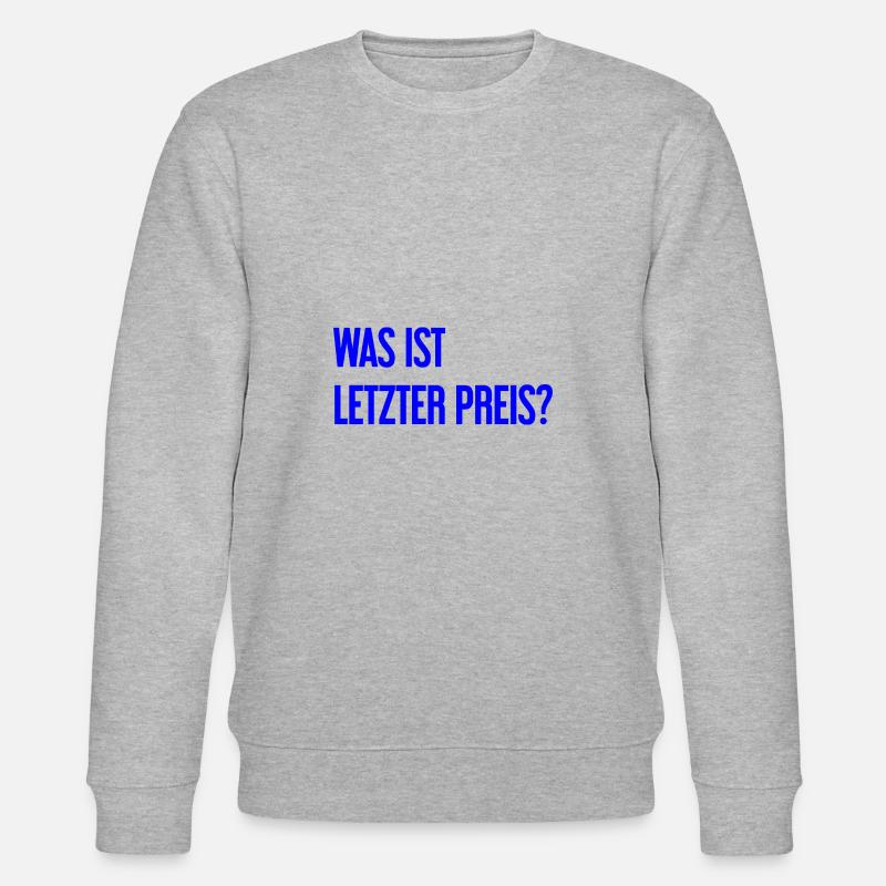 Was ist letzter Preis? - Stanley/Stella Unisex Bio-Sweatshirt CHANGER  - Grau meliert
