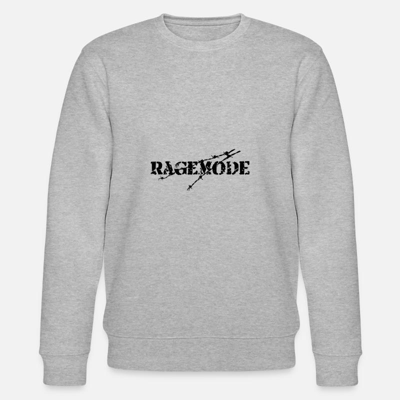 ragemode - Stanley/Stella Unisex Bio-Sweatshirt CHANGER  - Grau meliert