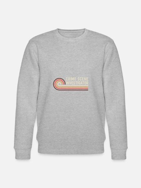 Securing traces - Kripo Polizei Kriminaltechnik - Stanley/Stella CHANGER Unisex Organic Sweatshirt - heather grey