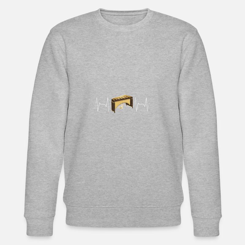 Vibraphonist Percussion Percussion Instrument Music - Stanley/Stella CHANGER Unisex Organic Sweatshirt - heather grey