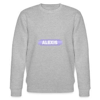 Mutter Alexis - Stanley/Stella Unisex Bio-Sweatshirt CHANGER  - Grau meliert - Vorne - Nik (191cm) & Marisol (170cm)