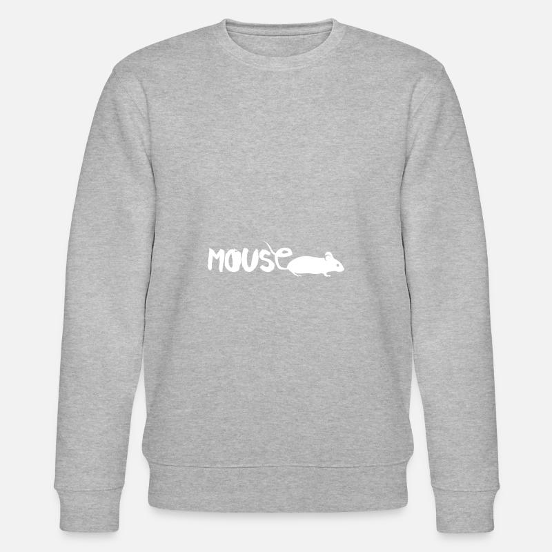 Mouse - Stanley/Stella Unisex Bio-Sweatshirt CHANGER  - Grau meliert