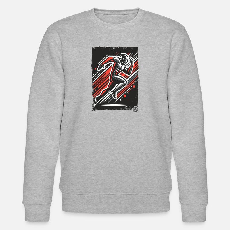 Dynamic Runner - Stanley/Stella CHANGER Unisex Organic Sweatshirt - heather grey
