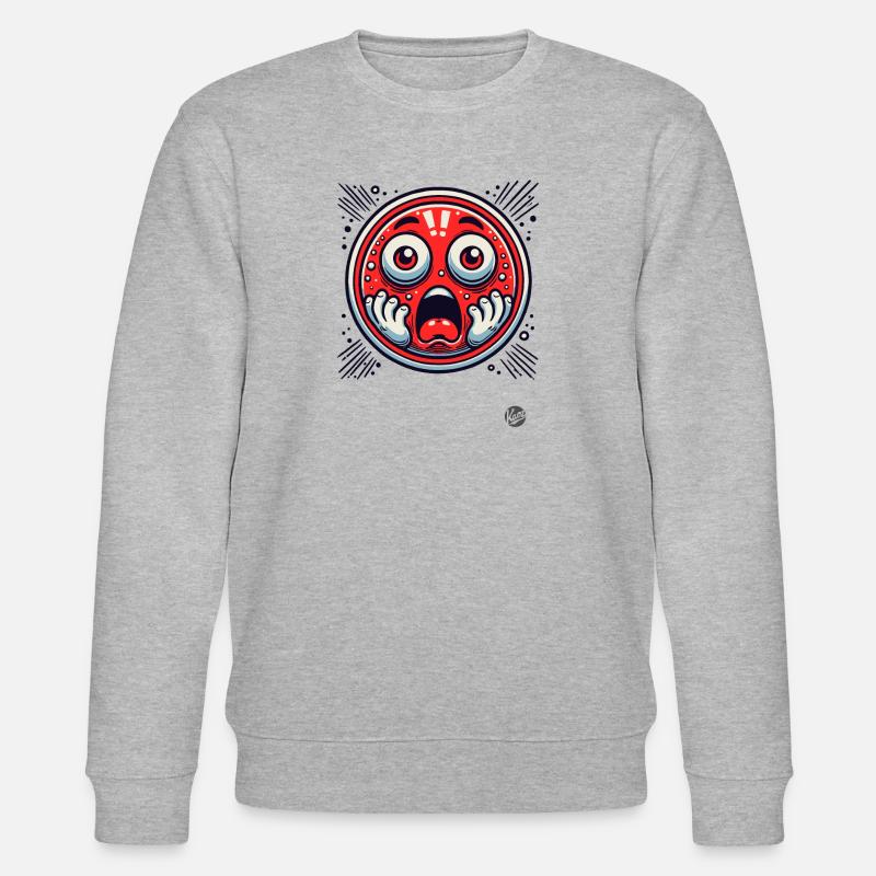 Choquant, oh non ! - Sweat bio CHANGER Stanley/Stella Unisexe - gris chiné