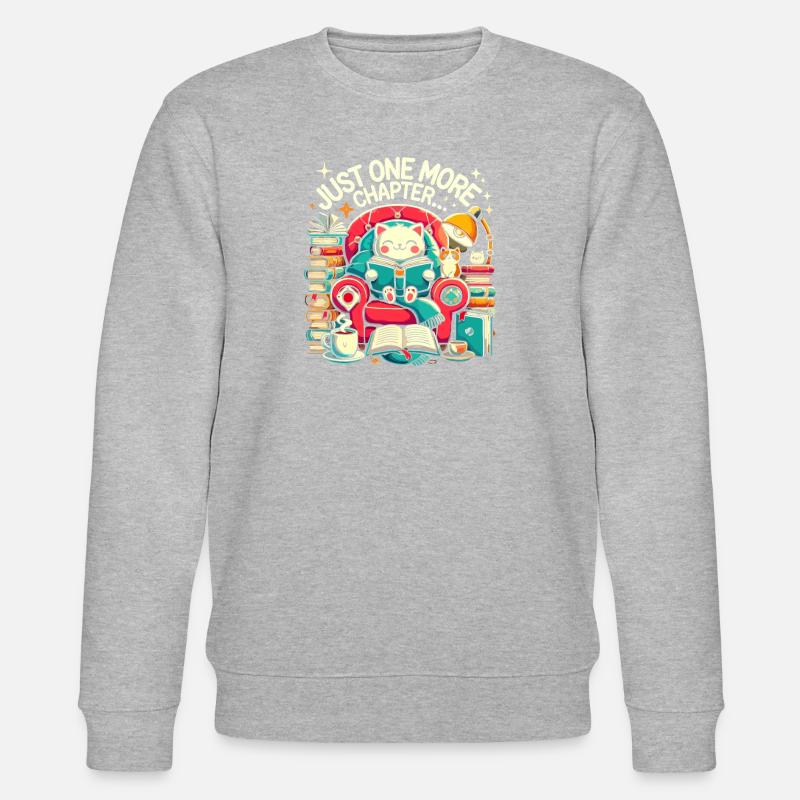 Nur noch ein Kapitel - Stanley/Stella Unisex Bio-Sweatshirt CHANGER - Grau meliert