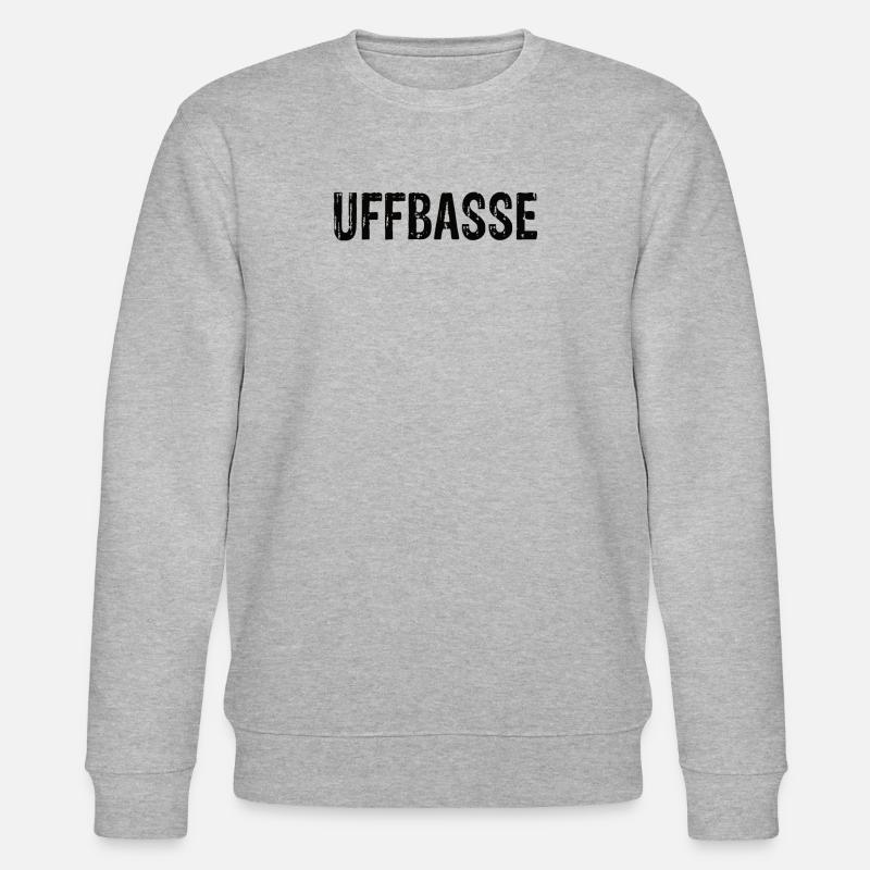 Uffbasse - Sweat bio CHANGER Stanley/Stella Unisexe - gris chiné