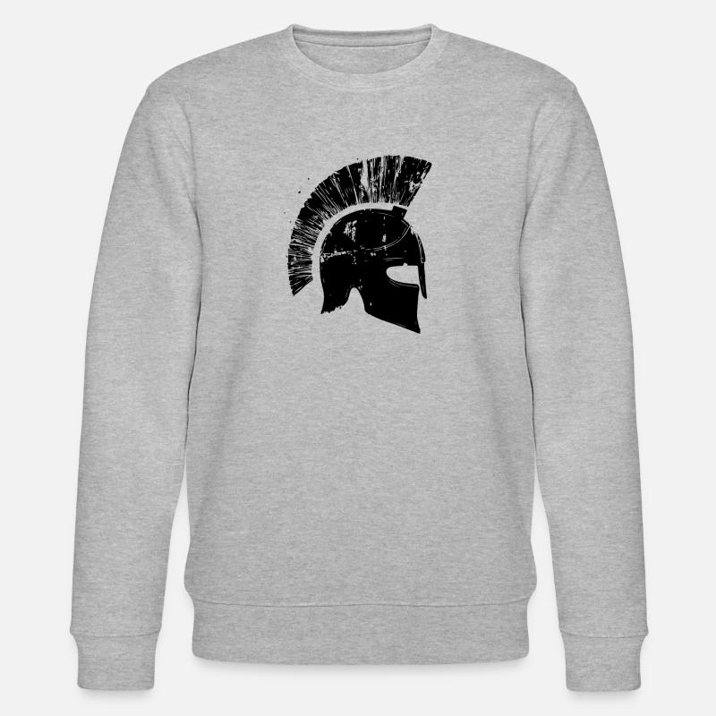 Icône du casque Spartan - Sweat bio CHANGER Stanley/Stella Unisexe - gris chiné