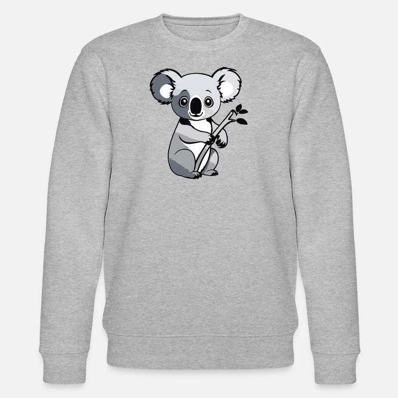J’adore Koala - Pet Design - Sweat bio CHANGER Stanley/Stella Unisexe - gris chiné