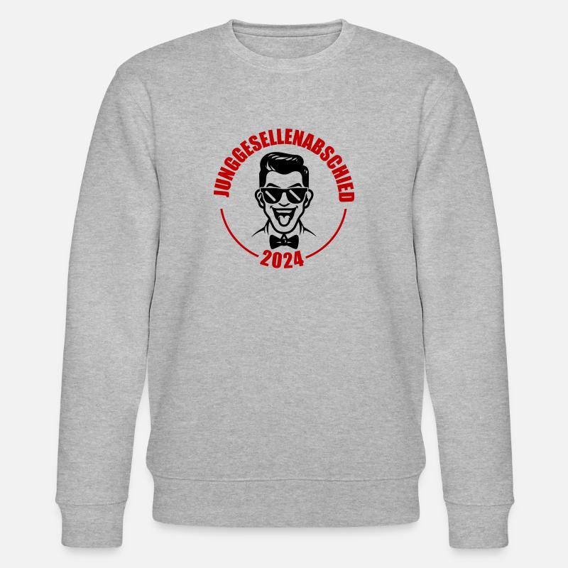 Bachelor Party 2024 - Stanley/Stella CHANGER Unisex Organic Sweatshirt - heather grey