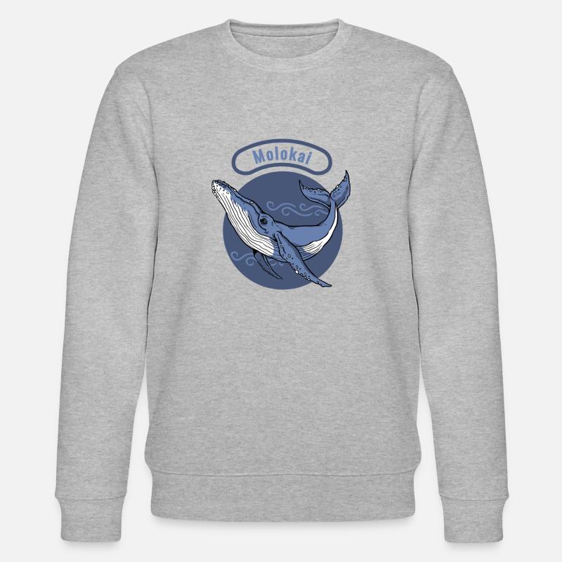 Buckel Molokai - Stanley/Stella Unisex Bio-Sweatshirt CHANGER  - Grau meliert