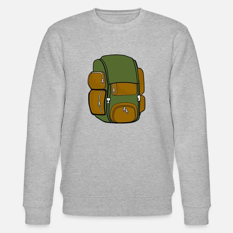 Rucksack - Stanley/Stella Unisex Bio-Sweatshirt CHANGER  - Grau meliert