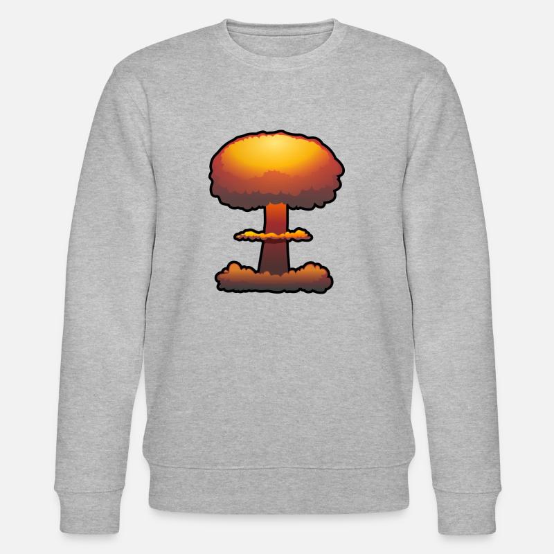 Bombe atomique - Sweat bio CHANGER Stanley/Stella Unisexe - gris chiné