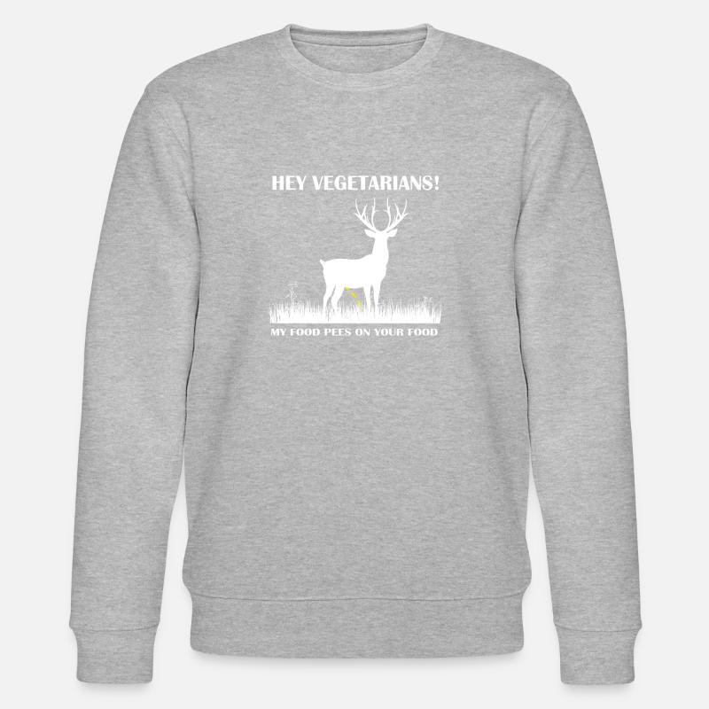 Hunter Jäger - Stanley/Stella Unisex Bio-Sweatshirt CHANGER  - Grau meliert