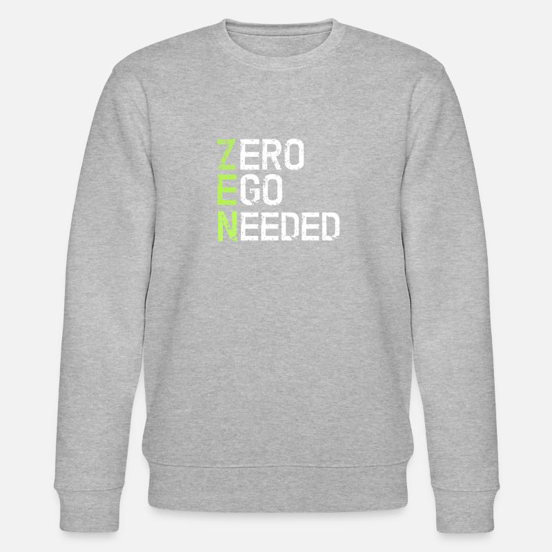 Zen - Stanley/Stella Unisex Bio-Sweatshirt CHANGER - Grau meliert
