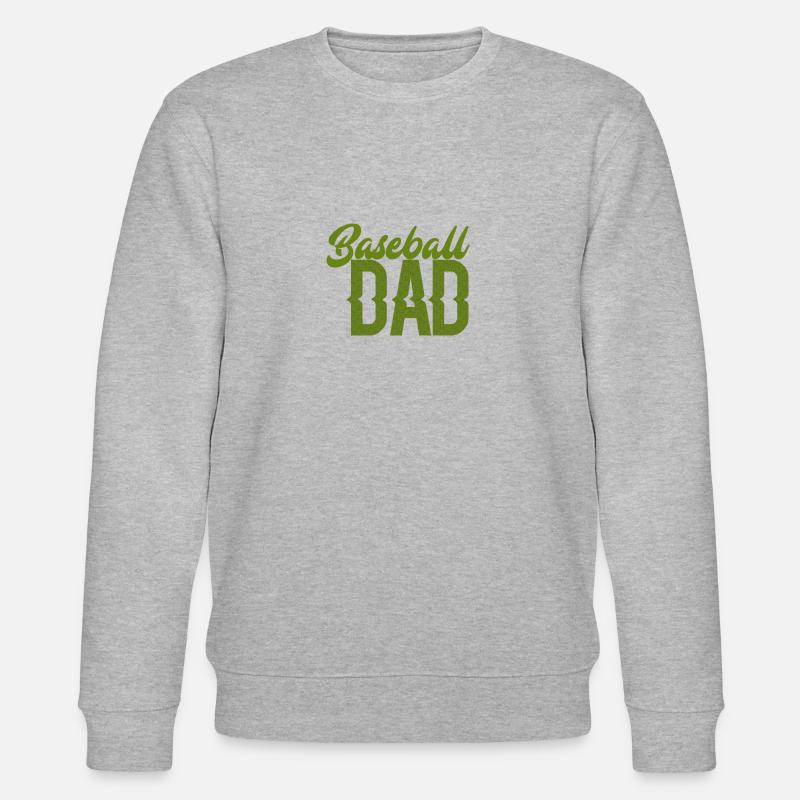 baseball papa - Sweat bio CHANGER Stanley/Stella Unisexe - gris chiné