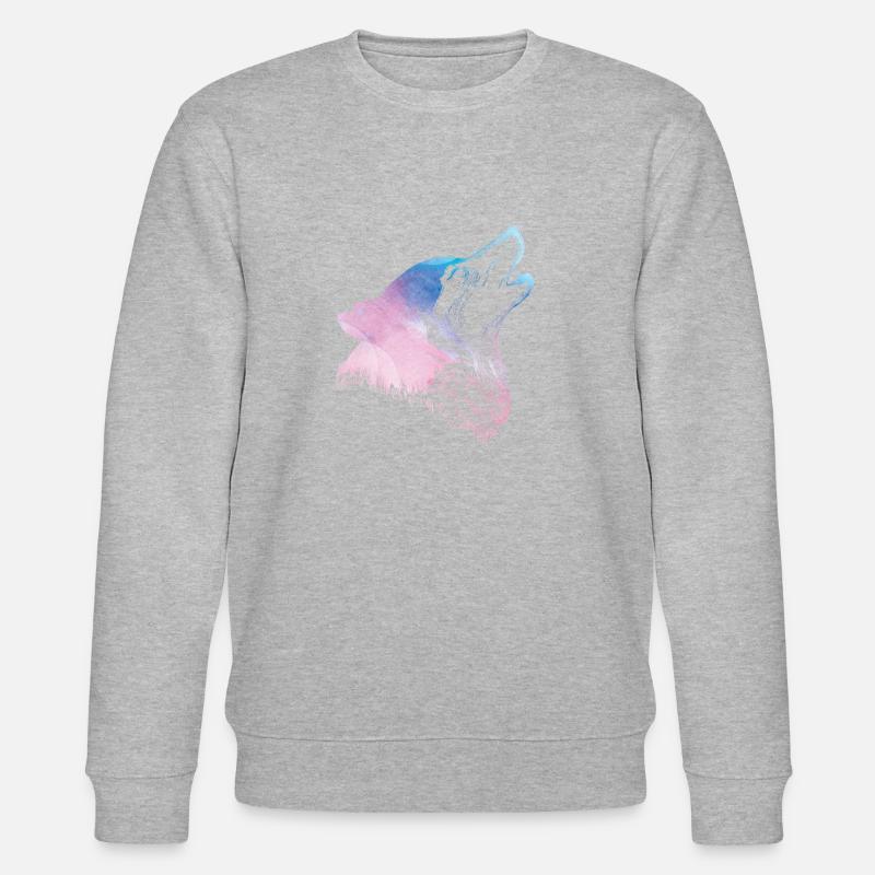 Husky - Stanley/Stella Unisex Bio-Sweatshirt CHANGER  - Grau meliert